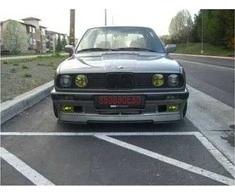 Mtuning_A priekinis sijonas BMW E30 IS Lippe Splitter Spoiler Hockey