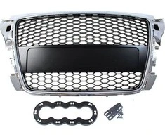 MTuning_F GRILL AUDI A3 8P RS- STYLE CHROME- Juodas (07-12)