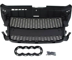 MTuning_F GRILL AUDI A3 8P RS- STYLE GLOSS BLAKK (07- 12)