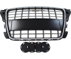 Mtuning_F GRILL AUDI A3 8P S8-STYLE CHROMED BLAKKKE (09-12)