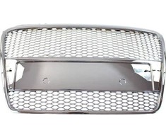 Mtuning_F GRILL AUDI A4 B7 RS- STYLE CHROME (05-08) PDC