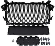 MTuning_F GRILL AUDI A4 B8 RS- STYLE CHROM- Juodas (12- 15) PDC