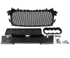 Mtuning_F GRILL AUDI A4 B8 RS-STYLE CHROME-Juodas (12-15) PDC