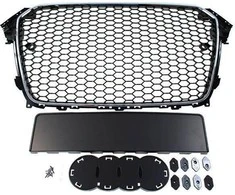 MTuning_F GRILL AUDI A4 B8 RS- STYLE CHROM- Juodas (12- 15) PDC