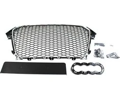 MTuning_F GRILL AUDI A4 B8 RS- STYLE CHROM- Juodas (12- 15) PDC