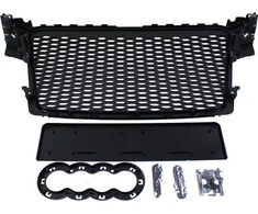 MTuning_F GRILL AUDI A4 B8 RS- STYLE Matinis Juodas (08- 12) PDC