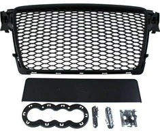 MTuning_F GRILL AUDI A4 B8 RS- STYLE Matinis Juodas (08- 12) PDC