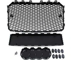 Mtuning_F GRILL AUDI A5 8T RS- STYLE CHROME- Juodas (13-16) PDC