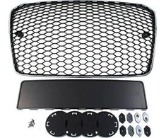 MTuning_F GRILL AUDI A5 8T RS- SYLE CHROME- Juodas (13-16)