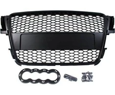 Mtuning_F GRILL AUDI A5 8T RS- STYLE BLAKKC (07-10) PDC