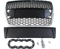 MTuning_F GRILL AUDI A6 C6 RS- STYLE CHROME-Juodas (04-09)