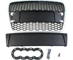 MTuning_F GRILL AUDI A6 C6 RS- STYLE Sidabrinis- BLAKK (04-09)