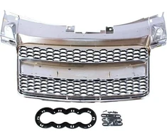 MTuning_F GRILL AUDI TT 8J RS- STYLE CHROME- Juodas (06-14)