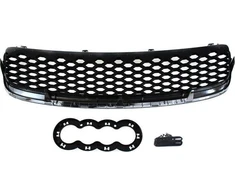 MTuning_F GRILL AUDI TT 8N RS- STYLE CHROME- Juodas (98-06)