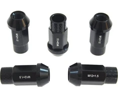 MTuning_F JBR Veržlės 50mm M12 x1,25 JUODOS