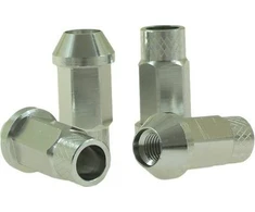 MTuning_F JBR veržlės 50mm M12 x1.25 sidabrinės