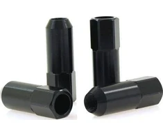 MTuning_F JBR veržlės 60mm M12 x1.25 JUODOS