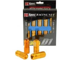 MTuning_F Nuts D1SPEC Replica EW M12x1.25 Auksas