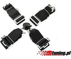 MTuning_F Sporto diržai 4p 3 "Juodas - greitas