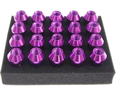 MTuning_F Riešutai JBR 50mm M12 x1.25 PURSLE