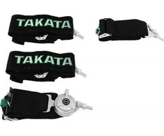 Mtuning_F sportiniai diržai 4p 3" juodi - Takata Replica diržai