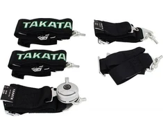 MTuning_F Sportiniai diržai 6p 3 "Juoda - Takata Replika