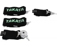 MTuning_F Sporto diržai 4p 3 "Juoda - Takata Replika
