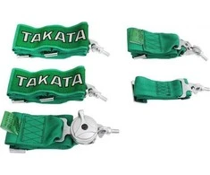 MTuning_F Sporto diržai 5p 3 "Žalioji - Takata Replica