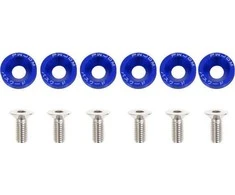 MTuning_F Universalios plovyklos varžtai JDM 8mm mėlyna