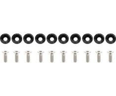 MTuning_F Universalūs varžtai 6mm JDM Juodas
