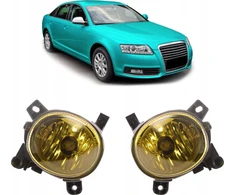 Mtuningas geltonų rūko žibintų komplektas AUDI A6 C6 Allroad A4 B8 Q5 SEAT EXEO VW PASSAT CC B6 2004-2011 m.
