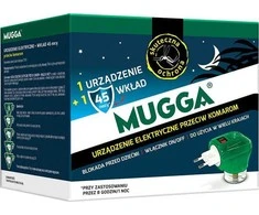 Mugga elektrofumigatorius su skysčiu nuo uodų ir musių