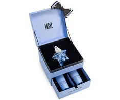 Set Thierry Mugler: Angel Eau De Parfum For Women Papildomas, 50 ml + Angel Hydrating Losjonas kūnui, 100 ml + Angel Dušo želė All Skin Types, 100 ml