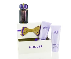 Set Thierry Mugler: Alien Eau De Parfum For Women Papildomas, 60 ml + Alien Hydrating Losjonas kūnui, 100 ml + Alien Dušo želė All Skin Types, 100 ml