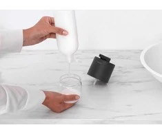 Brabantia šķidro ziepju trauks MindSet, mineral infinite pilkas