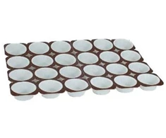 Multi Muffin tray liners 50x36 mm for 24 muffins, 125 pcs/carton