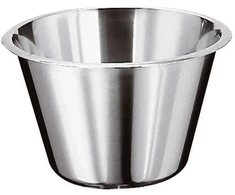 Multi Mixing bowl 3 l Ø25x12 cm conical high modelis stainless steel, pcs.
