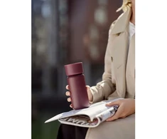 MultiBrackets Zone Denmark – Singles Thermal Mug - 400 ml - Mulberry