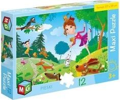 Maxi Puzzle Dėlionė 12 vnt. - Šuniukai