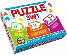 Multigra 3in1 dėlionės edukacinis žaidimas