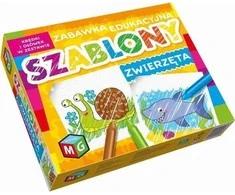Multigra Templates Animals crayons set KS0560