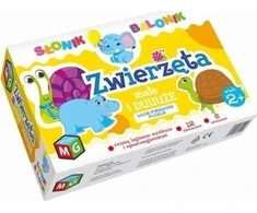Dėlionė Multigra Stambūs ir maži gyvūnai - Elephant Balloon