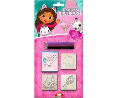 Multiprint MULTIPRINT CAT HOUSE GABI STAMPS BLISTER 3 Vnt.