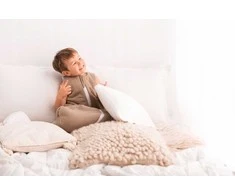 Multitex MUSLIN TO GO vaikiškas miegmaišis su 95 cm ilgio kojelėmis