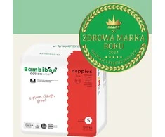Munchkin BAMBIBOO - VIENKARTINĖS MEDVILNINĖS SAUSKELNĖS, 5 DYDŽIO, 24 VNT.