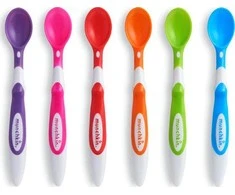 MUNCHKIN šaukšteliai minkštu galiuku 6 vnt. Soft Tip Spoons 4m+ 011003