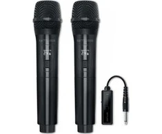 Muse Mūza | Pakuotėje 2 belaidžiai mikrofonai | MC-50 WI | Juoda