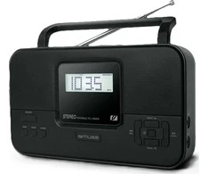 Muse Nešiojamasis stereofoninis radijas | M-087 MB PLL | AUX įvestis | FM radijas | Ausinių išvestis