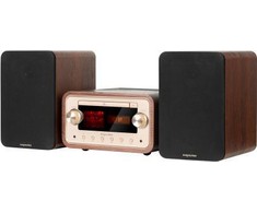 Muzikinis centras Kruger &amp; Matz KM1961 vamzdžių bokštas (CD, USB, Bluetooth + NFC, DAB+ skaitmeninis radijas, FM)