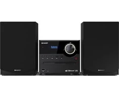 Muzikinis centras Sharp XL-B517D(BK) Hi-Fi Micro System, CD/FM/USB/Bluetooth v5.0, Aux-in, 45W, Juodas | Sharp | Hi-Fi Micro System | XL-B517D(BK) | Juodas | USB port | AUX in | Bluetooth | CD grotuvas | FM radio | Belaidė jungtis